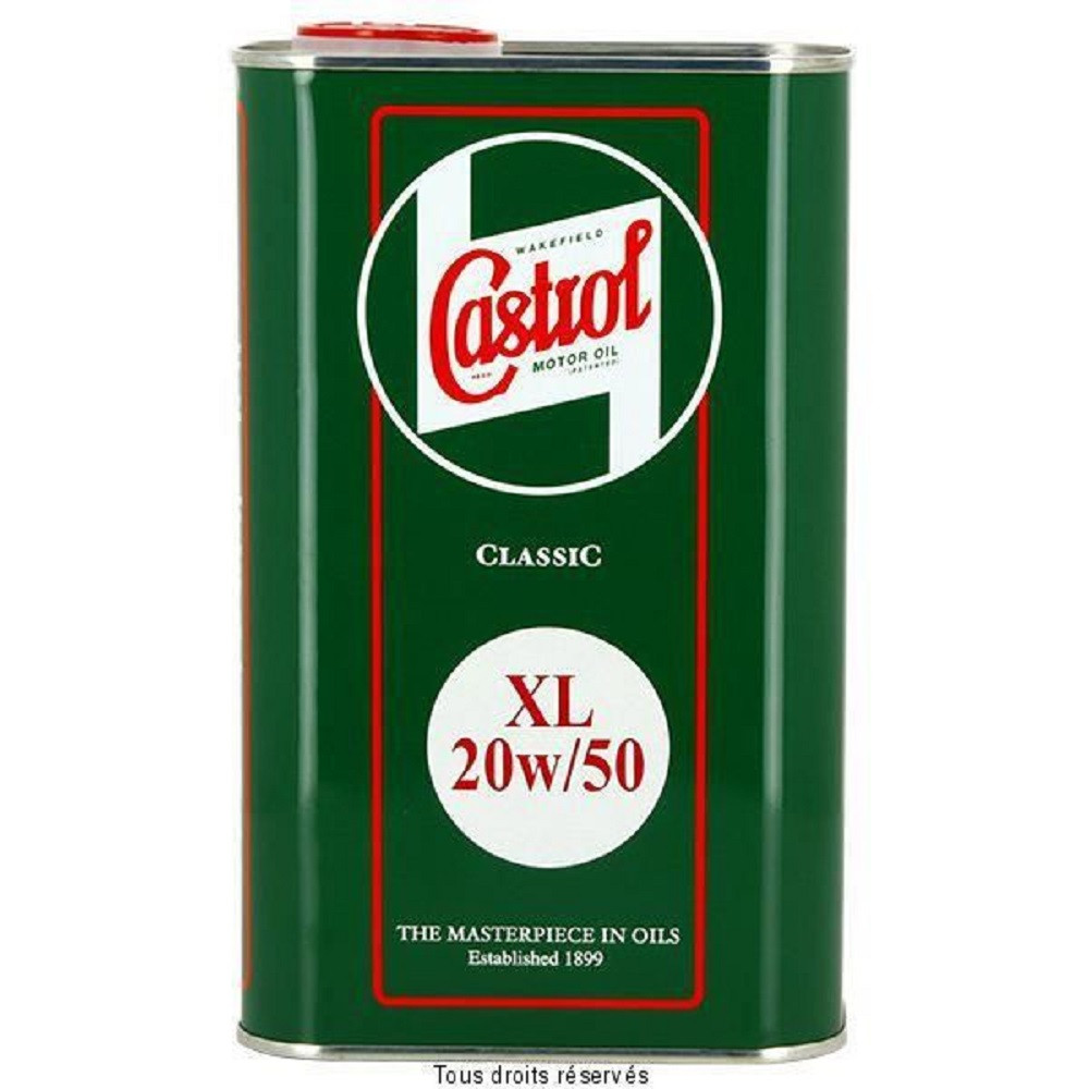 Olio Motore Castrol Classic XL 20W50 1L - CAS-CXL-20W50-1 - ART-001592 - 5060391200002