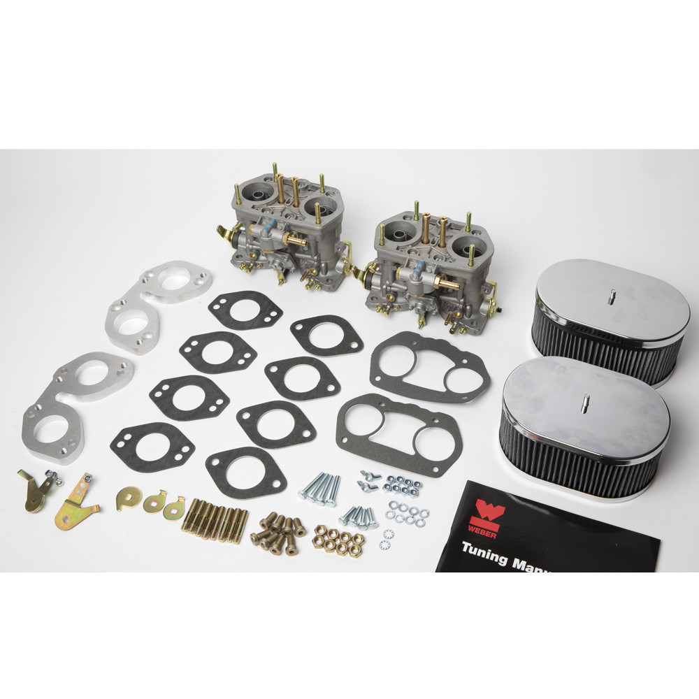 Weber intake kit 2x 40IDF Porsche 912 and 356 - W-PPO201 - PPO201 - 3661768103890