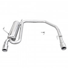 Scarico Inoxcar Silenziatore Terminale destra + sinistra 1X80 PEUGEOT 206 GT WRC (135CV)