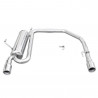 Scarico Inoxcar Silenziatore Terminale destra + sinistra 1X80 PEUGEOT 206 GT WRC (135CV)