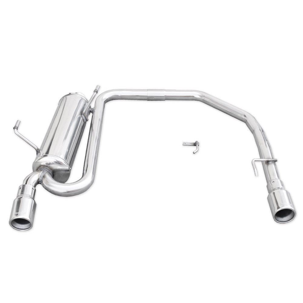 Inoxcar Exhaust Rear Silencer right + left 1X80 PEUGEOT 206 GT WRC (135HP) - IC-TWPE0780 - TWPE.07.80 - 3661768366202