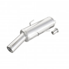 Inoxcar Stainless Rear Exhaust Peugeot 205 1.1 After 1988 1x80mm