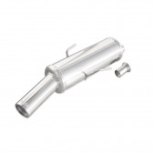 Terminal Echappement Inox Inoxcar Peugeot 205 1.1 Après 1988 1x80mm