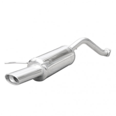 Auspuff Terminal Edelstahl Inoxcar MG ZR 115 TD 120x80mm