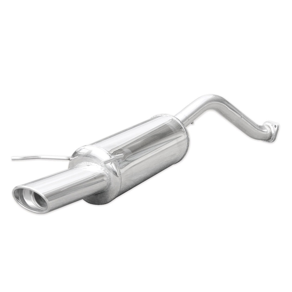 Inoxcar Stainless Rear Exhaust MG ZR 115 TD 120x80mm - IC-MGZR04120 - MGZR.04.120 - 3661768205570