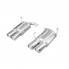 Inoxcar Exhaust Rear Silencer 2X90 X-RACE right+left SUBARU IMPREZA 4WD 2.5 T WRX-STI MY15 (300HP) 2014