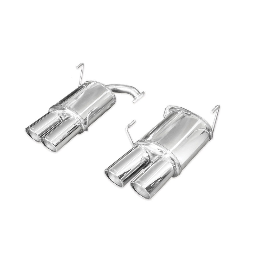 Inoxcar Exhaust Rear Silencer 2X90 X-RACE right+left SUBARU IMPREZA 4WD 2.5 T WRX-STI MY15 (300HP) 2014 - IC-SUIM28XR90 - SUIM.28.XR90 - 3661768102916