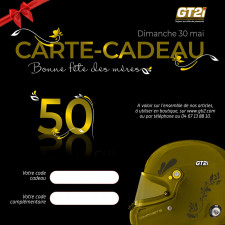 Customizable gift card 50 euros