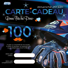 Customizable gift card 100 euros