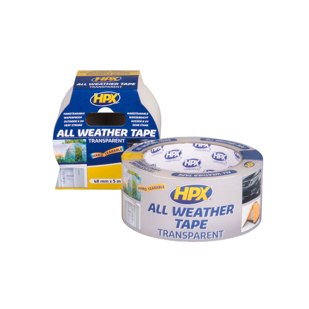 Nastro HPX All Weather trasparente 48mm x 25m - HPX-AT4825 - AT4825 - 3661768793138