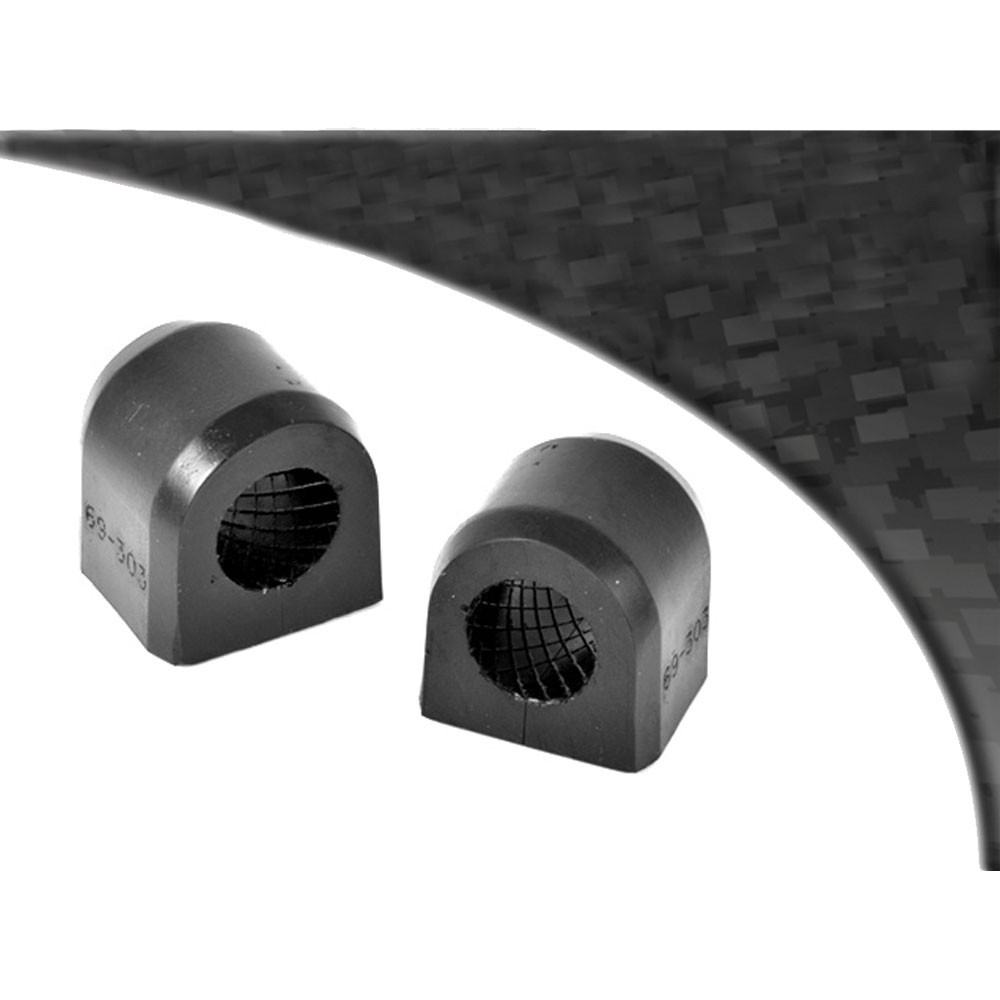 Powerflex Bushing Black Rear Anti-Roll Bar Subaru 20mm (2 Pieces) - PF-F6930320-2N - PF69-303-20BLK - 5055676514653