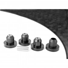 Silent-Bloc Powerflex Black Assale Posteriore Citroën Saxo / Peugeot 106 (4 Pezzi)