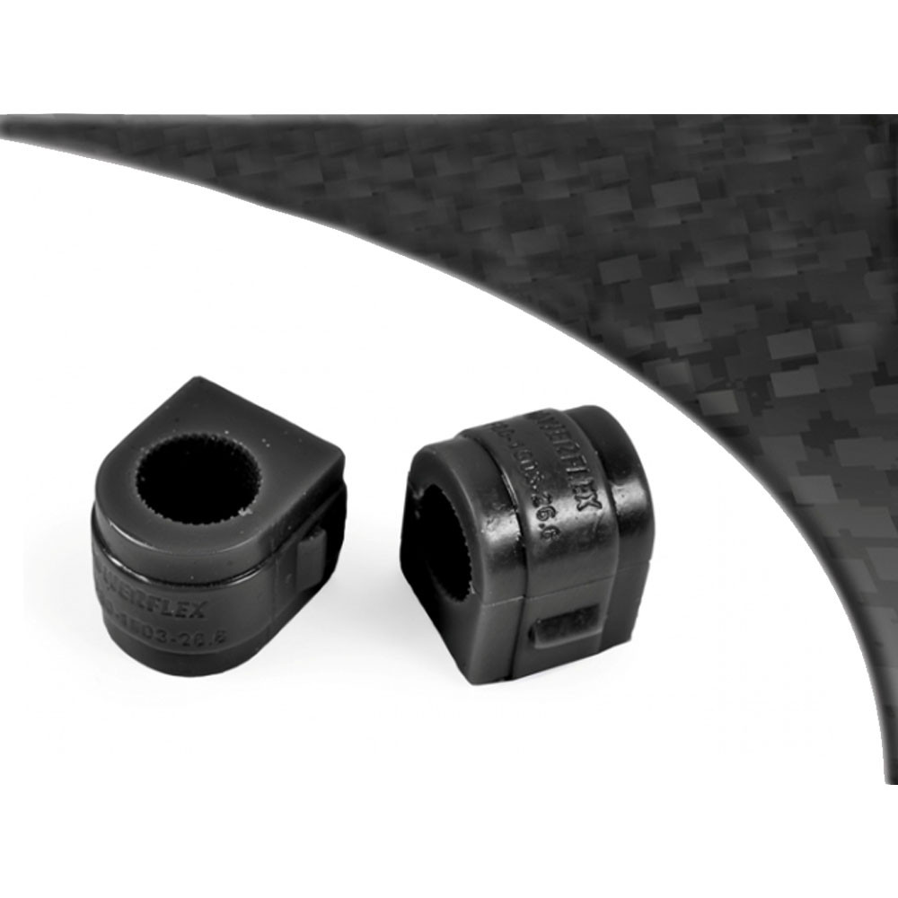 Silent Stabilisatorblock vorne 26.6mm Opel Astra J 10-15 Black series - PF-F801503266-2N - PFF80-1503-26.6BLK X - 5055676544599