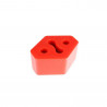 Silent universal exhaust block