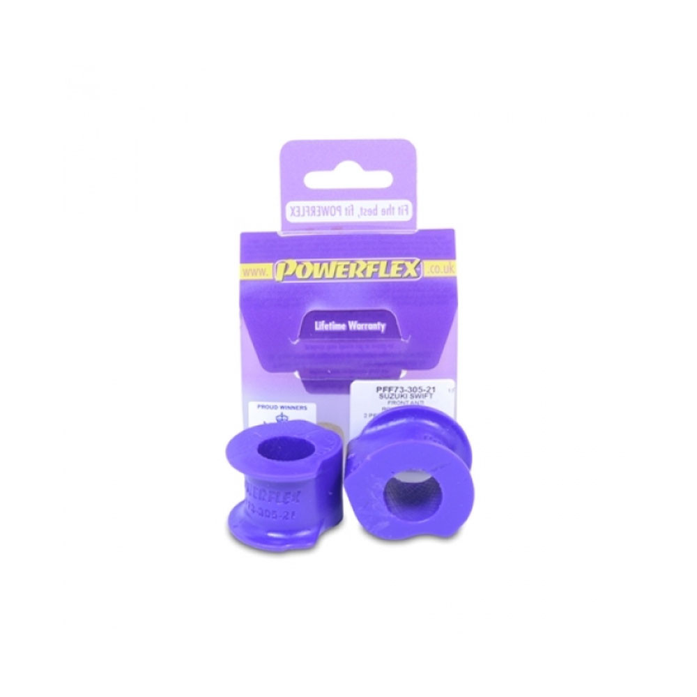 Silent-Bloc Powerflex Barre Anti-Roulis Avant Swift Sport après 2007 (2 Pièces) - PF-F7330521-2 - PFF73-305-21 - 5055676508959