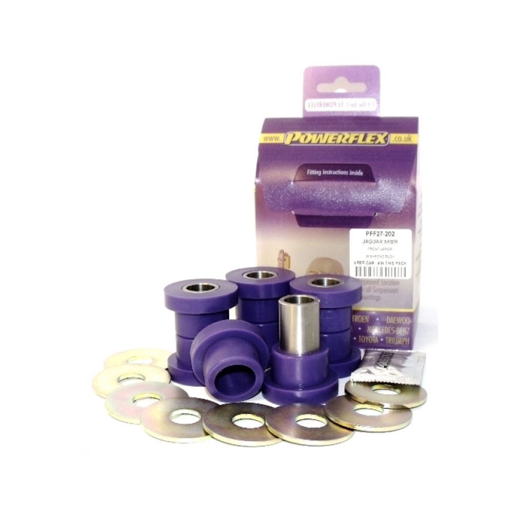 Silent-Bloc Powerflex Sospensione Quadrilatero Superiore Anteriore Jaguar XK8 (4 Pezzi) - PF-F27202-4 - PFF27-202 - 5055676504326