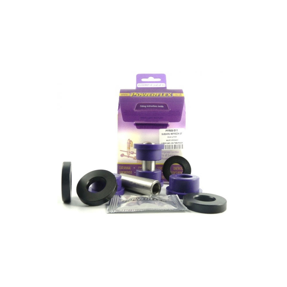 Silent-Bloc Powerflex Assale Posteriore Interiore Subaru 07-10 e 08-10 (2 Pezzi) - PF-R69511-2 - PFR69-511 - 5055676508768