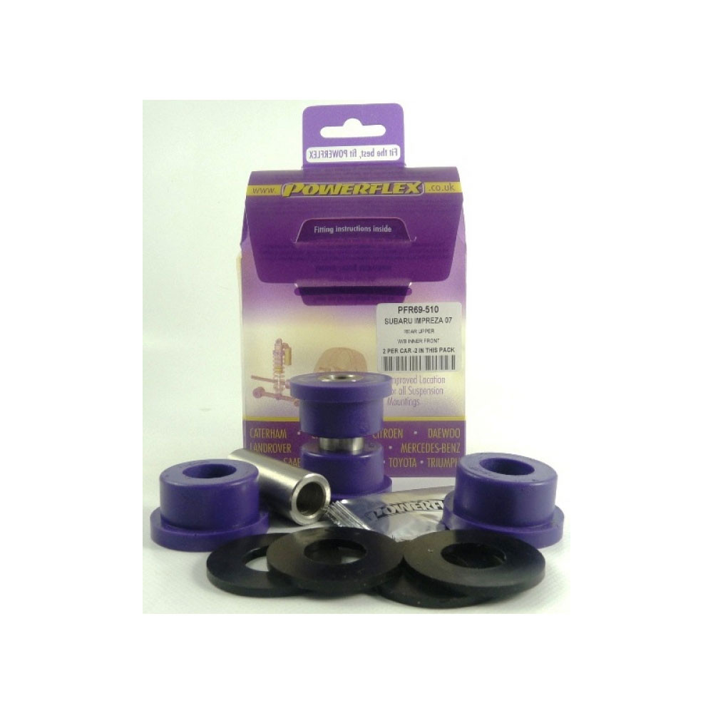 Silent-Bloc Powerflex Bras Arrière Inférieur Subaru 07-10 et 08-10 (2 Pièces) - PF-R69510-2 - PFR69-510 - 5055676508744