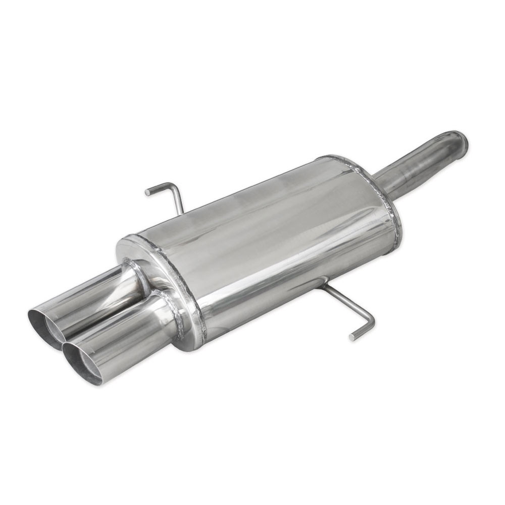 Terminal Echappement Inox Inoxcar Alfa 156 GTA 3.2 2x80mm Racing - IC-OVAL01RA - OVAL.01.RA - 3661768260265