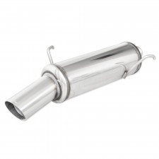 Terminale Scarico Inox Inoxcar Peugeot 206 1.6 Prima di 2002 1x90mm Rally