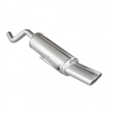 Inoxcar Stainless Rear Exhaust Fiat Punto II 1.3 MultiJet 120x80mm