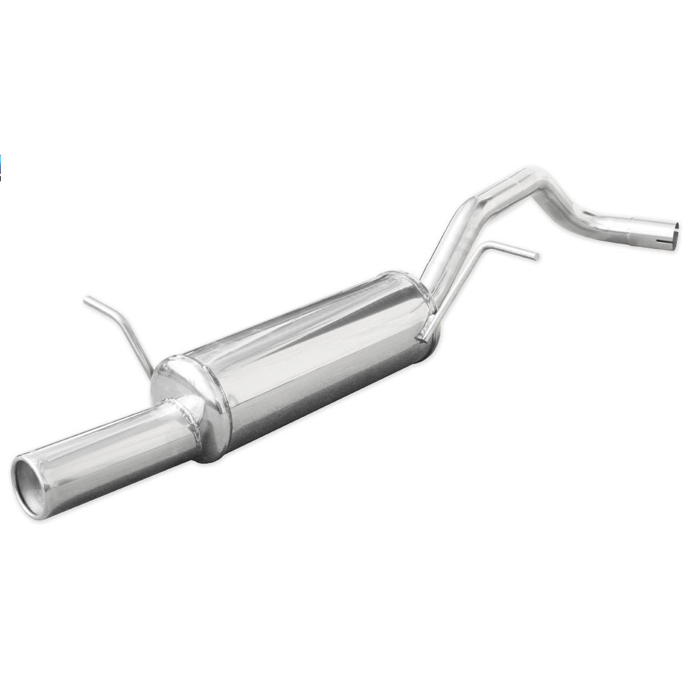Terminal Echappement Inox Inoxcar Seat Ibiza 1.9 TDi/SDi Après 2002 1x80mm - IC-SEIB1580 - SEIB.15.80 - 3661768262375