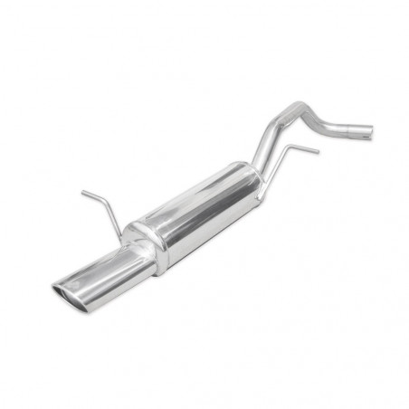 Inoxcar Stainless Rear Exhaust Seat Leon 1.9 TDi After 2000 120x80mm