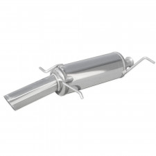 Inoxcar Stainless Rear Exhaust Citroën Xsara 2.0 16v VTS 1x90mm Rally
