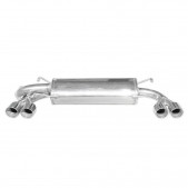 Terminal Echappement Inox Inoxcar Subaru Impreza 2.5 STi 2008 2x80mm X-Race
