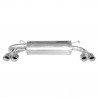 Terminal Echappement Inox Inoxcar Subaru Impreza 2.5 STi 2008 2x80mm X-Race