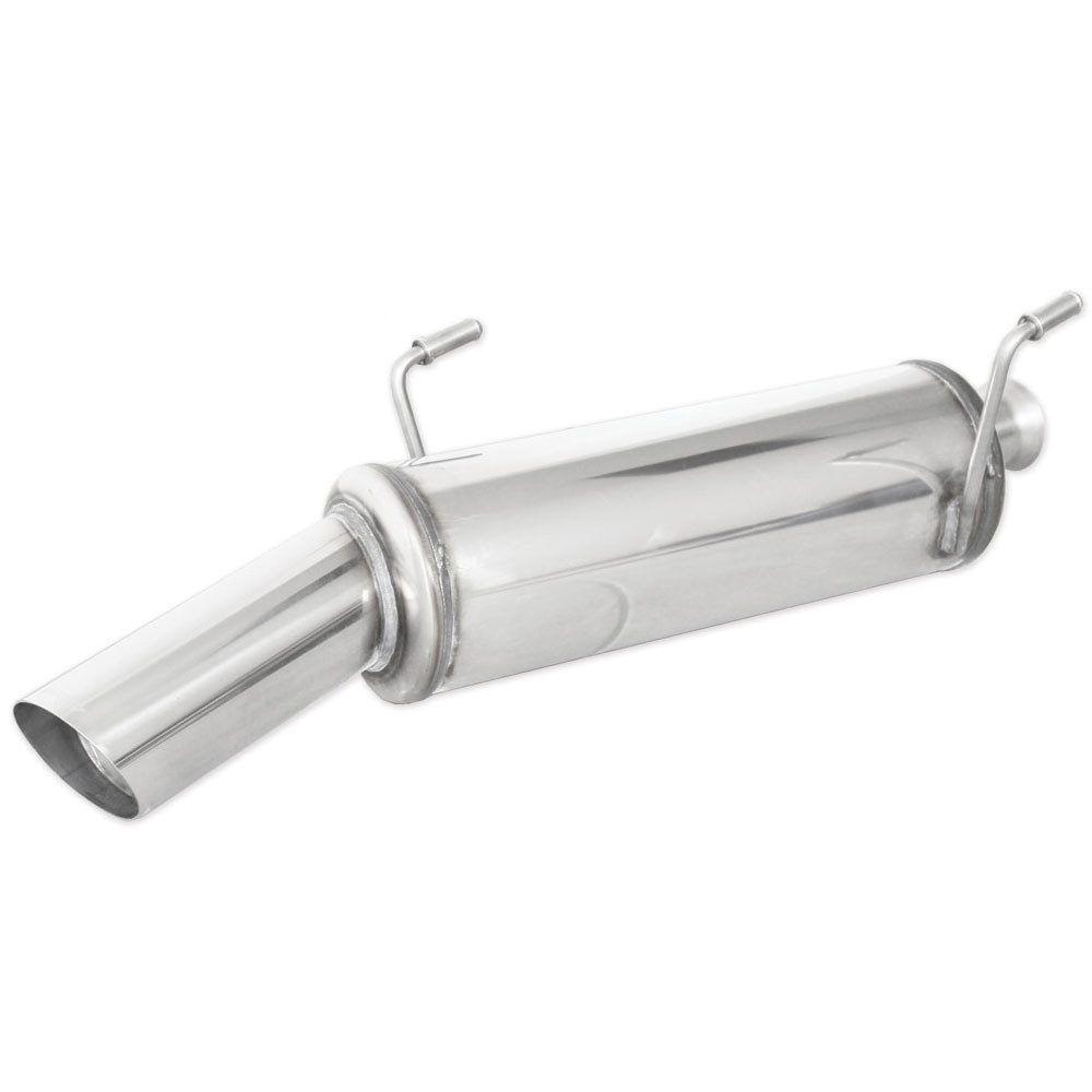 Auspuff Terminal Inox Inoxcar Peugeot 206 1.6 HDi 1x90mm Rally - IC-PE2061390RA - PE206.13.90RA - 3661768298114
