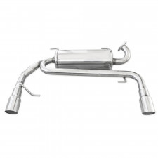 Inoxcar Stainless Rear Exhaust Suzuki Swift 1.6 16v 2006 1x80mm Racing