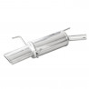 Terminal Echappement Inox Inoxcar Opel Tigra Twin Top 1.8 16S 120x80mm
