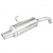 Auspuff Terminal Inox Inoxcar Renault Clio RS Phase 2 Nach 2002 1x90mm X-Race