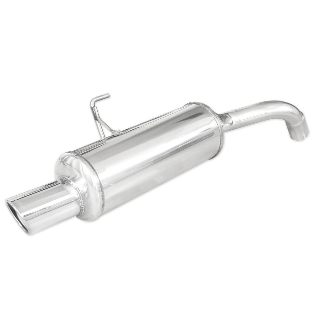 Terminal Echappement Inox Inoxcar Renault Clio RS Phase 2 Après 2002 1x90mm X-Race - IC-RECL13XR90 - RECL.13.XR90 - 3661768299180
