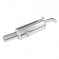 Terminale Scarico Inox Inoxcar Citroën C2 1.4 HDi 1x80mm