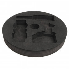 KIELDER spare wheel impact wrench holder and space for tow strap and center hole