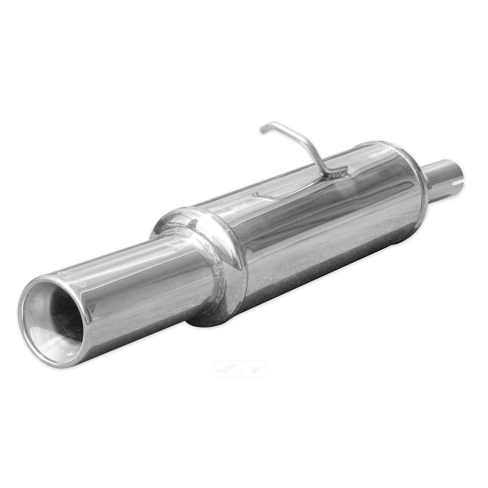 Inoxcar Stainless Rear Exhaust Opel Astra F 1.8 90cv 1x102mm - IC-OPAS09102 - OPAS.09.102 - 3661768273616
