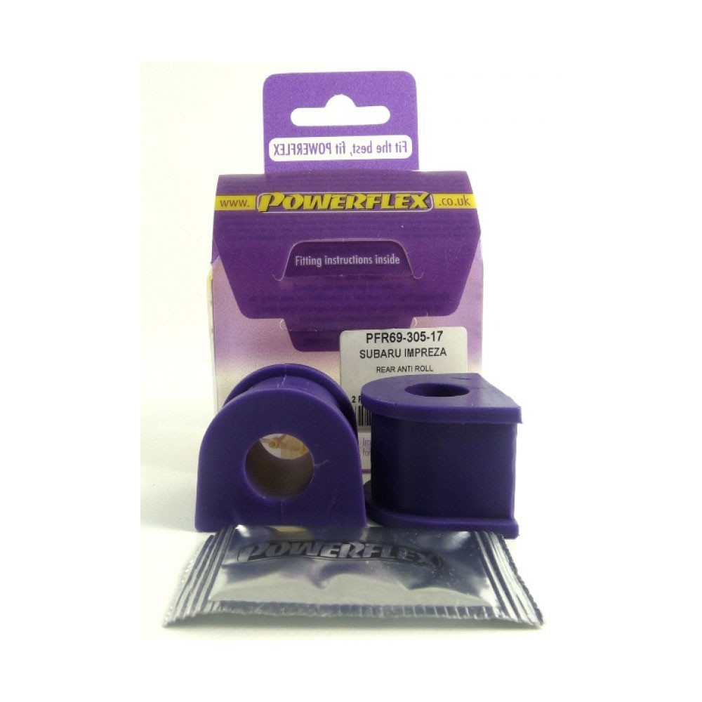 Silent-Bloc Powerflex Anti-Roll Berre Hinten Subaru 17mm (2 Stück) - PF-R6930517-2 - PFR69-305-17 - 5055676508522