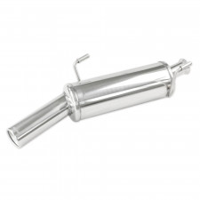 Inoxcar Stainless Rear Exhaust Peugeot 206 1.6 HDi 1x80mm