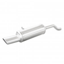 Inoxcar Stainless Rear Exhaust Renault Clio 3 1.5 DCi After 2005 1x120mm