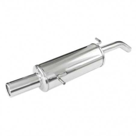 Inoxcar Stainless Rear Exhaust Citroën C2 1.4/1.4 VTR 1x80mm