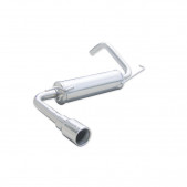 Terminal Echappement Inox Inoxcar Peugeot 107 1.0 12v 1x80mm