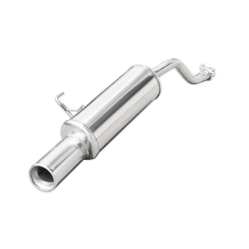 Inoxcar Stainless Rear Exhaust Renault Clio 2 1.4 16v After 1999 1x102mm - IC-RECL07102 - RECL.07.102 - 3661768276594