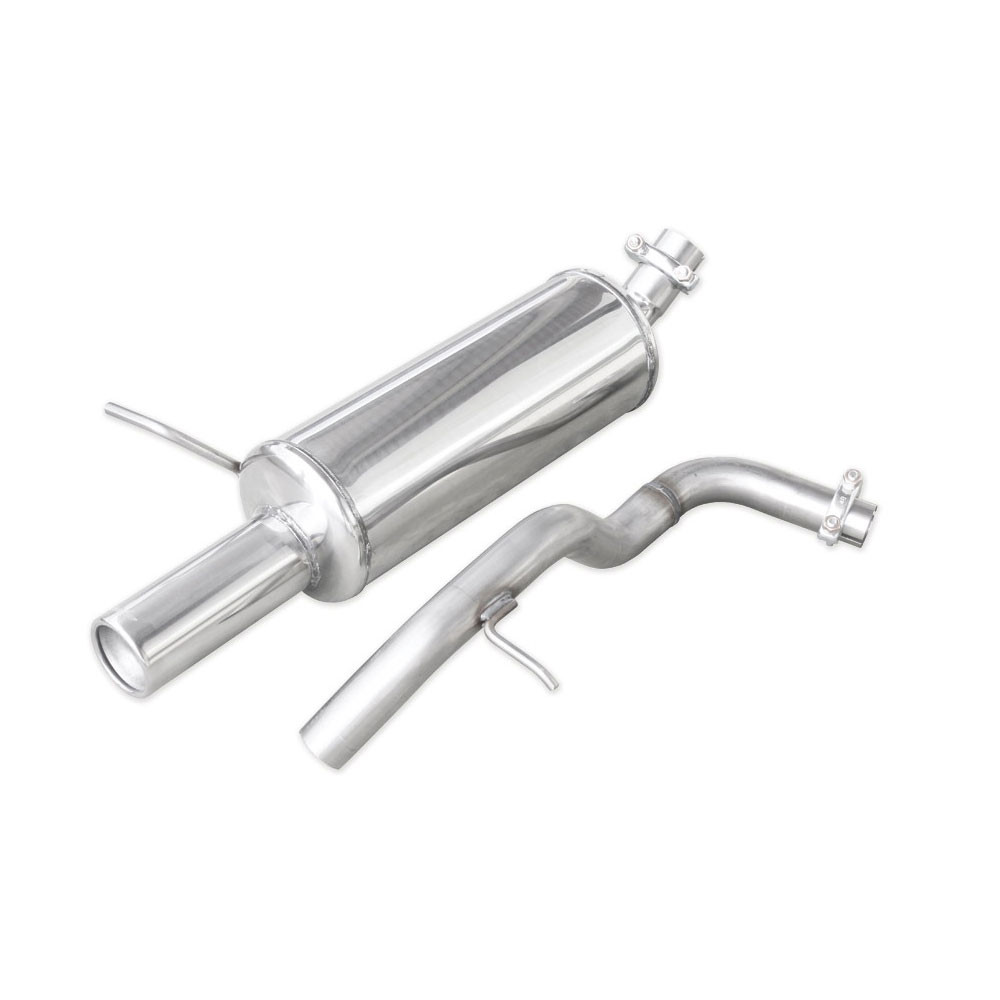 Auspuff Terminal Inox Inoxcar Volkswagen Golf 4 1.6 16v 1997-2003 1x80mm - IC-WGO2280 - WGO.22.80 - 3661768276617