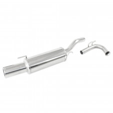 Auspuff Terminal Inox Inoxcar Renault Clio 1 1.2 Avant 1998 1x102mm