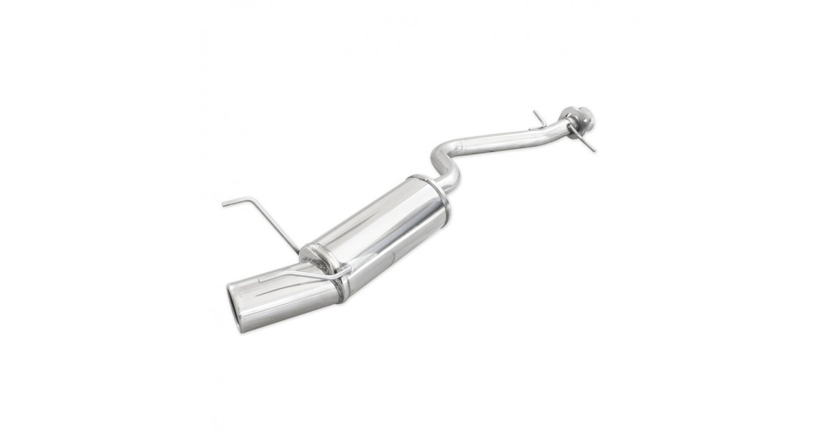 Inoxcar Stainless Rear Exhaust Lexus IS200 After 1999 1x102mm