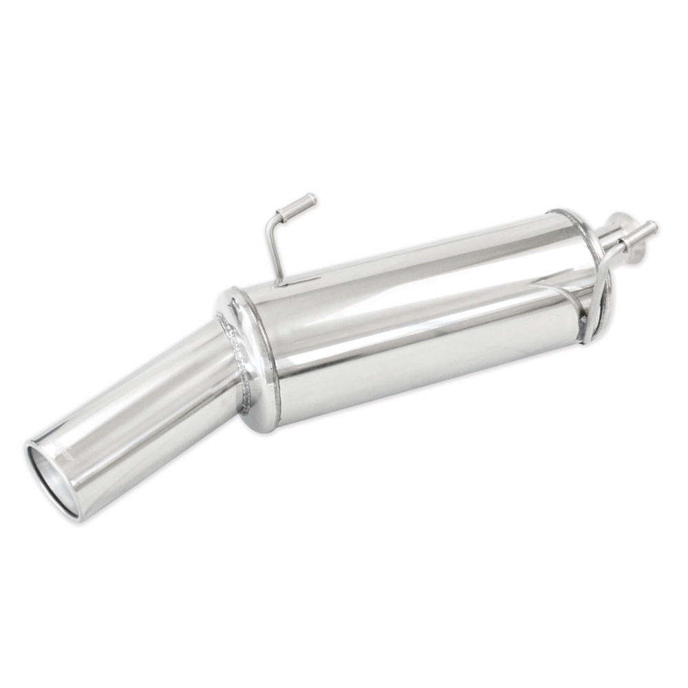Auspuff Terminal Inox Inoxcar Peugeot 206 1.4 75cv nach 2001 1x102mm - IC-PE20605102 - PE206.05.102 - 3661768283189