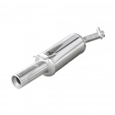 Inoxcar Stainless Rear Exhaust Ford Fiesta MK3 1.1 1989-1990  1x80mm
