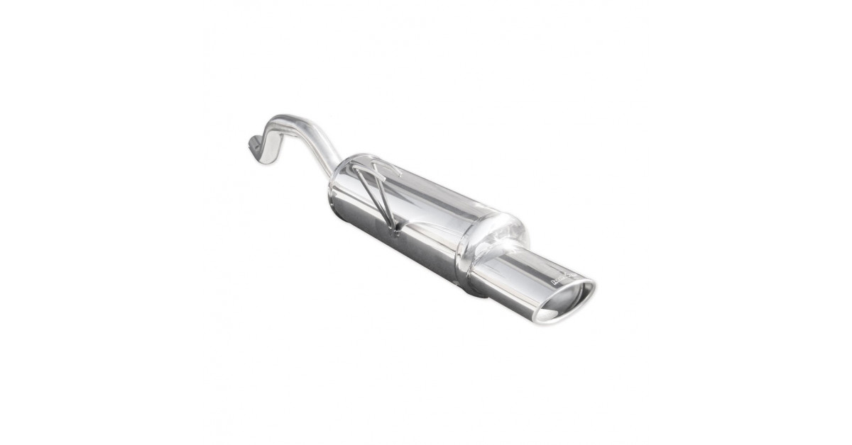 Inoxcar Stainless Rear Exhaust Fiat Punto 1.2 1999-2003 120x80mm